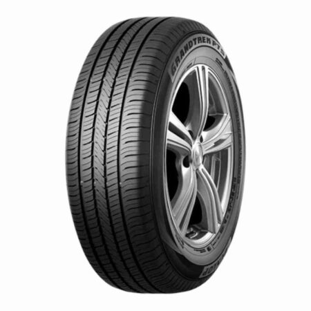 Neumático Dunlop Grandtrek PT5 para SUV, con excelente estabilidad, confort y rendimiento en carretera y terrenos ligeros.